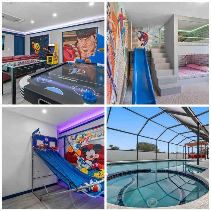 13 Mins From Disney Arcade, Private Pool, & Themed Rooms Орландо Екстер'єр фото