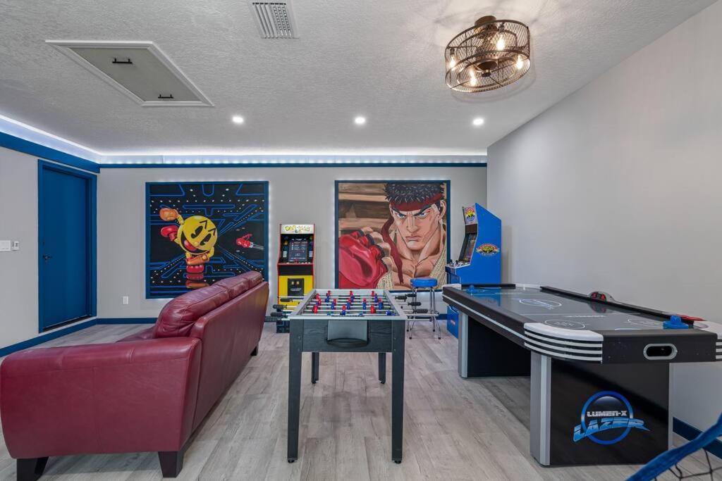 13 Mins From Disney Arcade, Private Pool, & Themed Rooms Орландо Екстер'єр фото