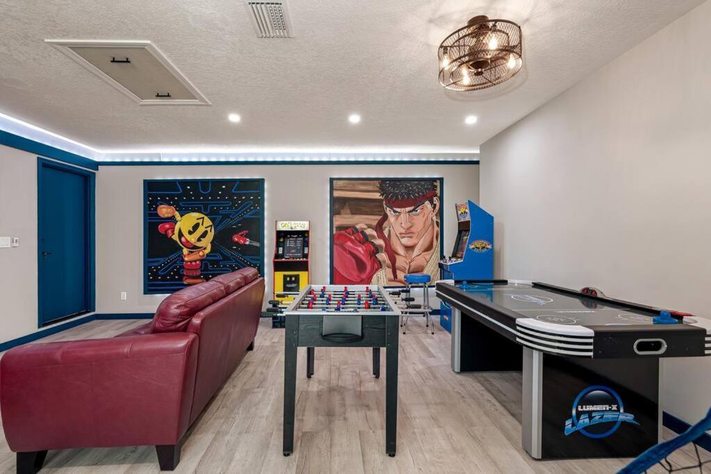 13 Mins From Disney Arcade, Private Pool, & Themed Rooms Орландо Екстер'єр фото