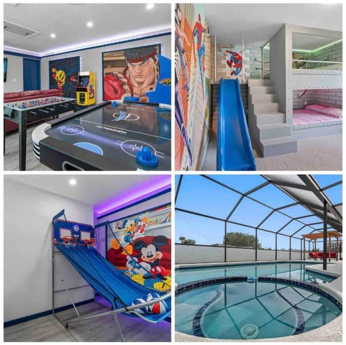13 Mins From Disney Arcade, Private Pool, & Themed Rooms Орландо Екстер'єр фото